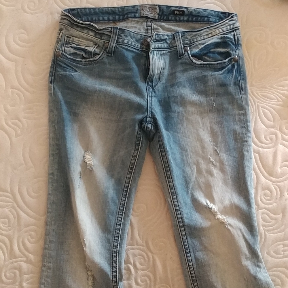 Express Rerock jeans size 8